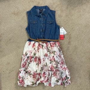 Denim Dress. (Kids Size)
